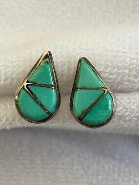 Vintage Zuni Post Earrings